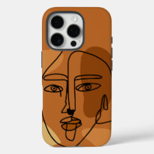 Tuffen iphone case i den vackra Woman Line
