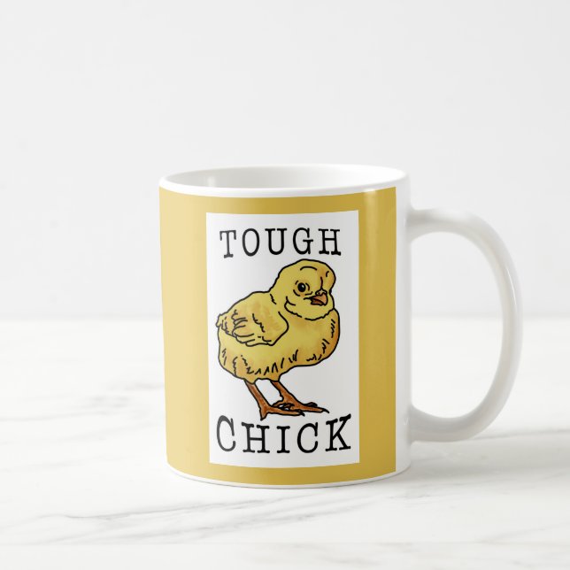 Tuffens Chick (design 2) Kaffemugg (Höger)