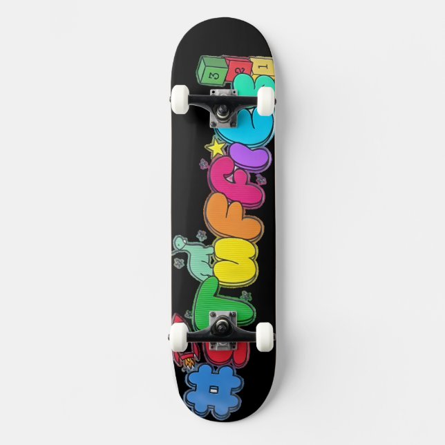 TuFfiEs Mini Skateboard Bräda 18,5 Cm (Framsida)