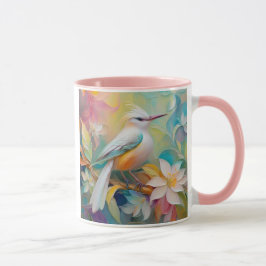 Tuftad Golden Rumped Fantasy Bird Mugg