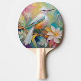 Tuftad Golden Rumped Fantasy Bird Pingisracket