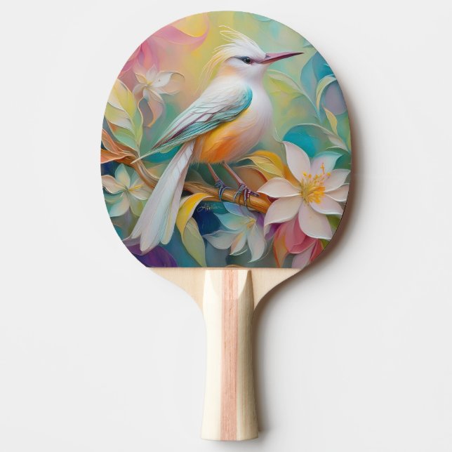 Tuftad Golden Rumped Fantasy Bird Pingisracket (Framsidan)