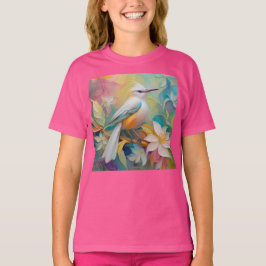 Tuftad Golden Rumped Fantasy Bird T Shirt