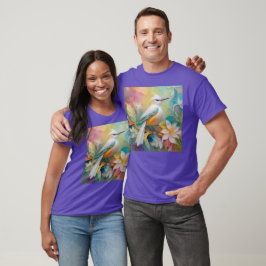 Tuftad Golden Rumped Fantasy Bird T Shirt