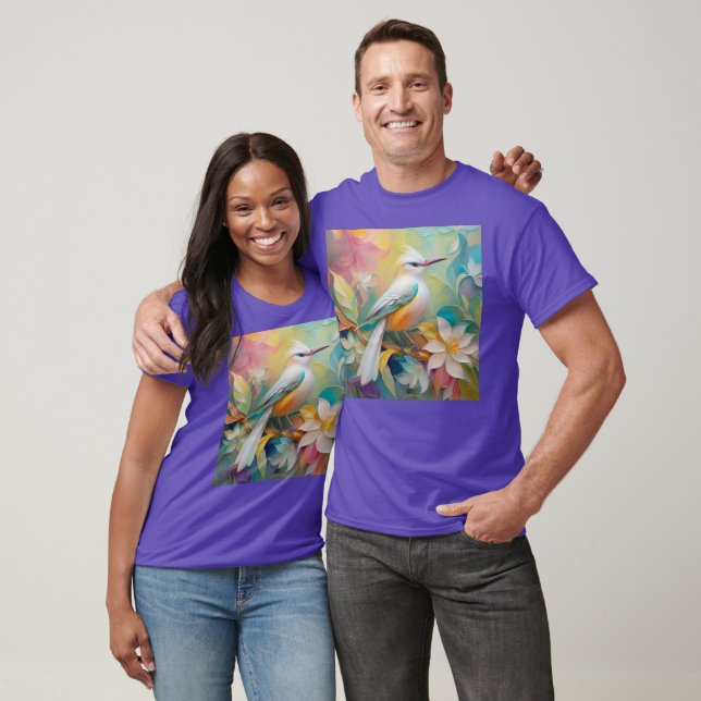 Tuftad Golden Rumped Fantasy Bird T Shirt (Unisex)
