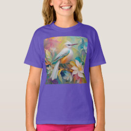 Tuftad Golden Rumped Fantasy Bird T Shirt