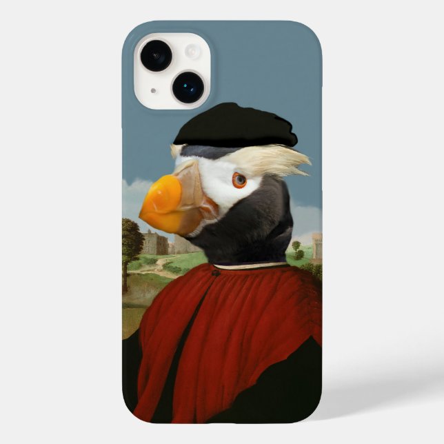 Tuftad puffin - Roligt Birders iphone11 Fodral (Baksida)