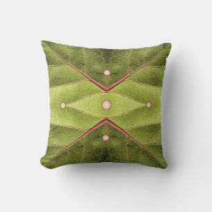 Tufted olivgrön Tapestry Kudde