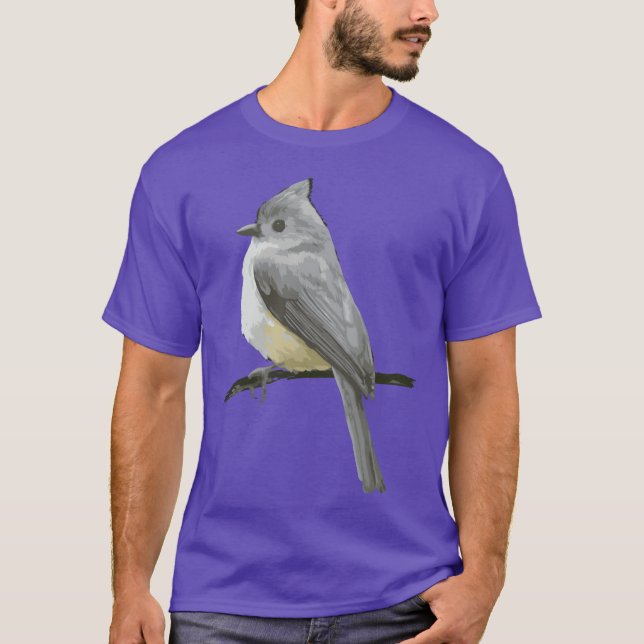Tufteditmus Bird-vänner T Shirt (Framsida)