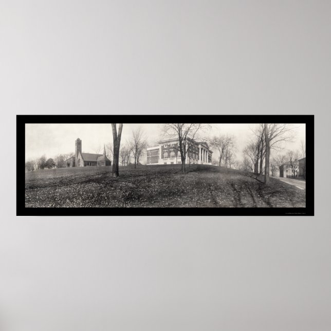 Tufts College Photo 1910 Poster (Framsidan)