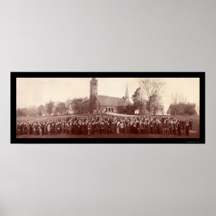 Tuftshögskolestudentfoto 1903 poster
