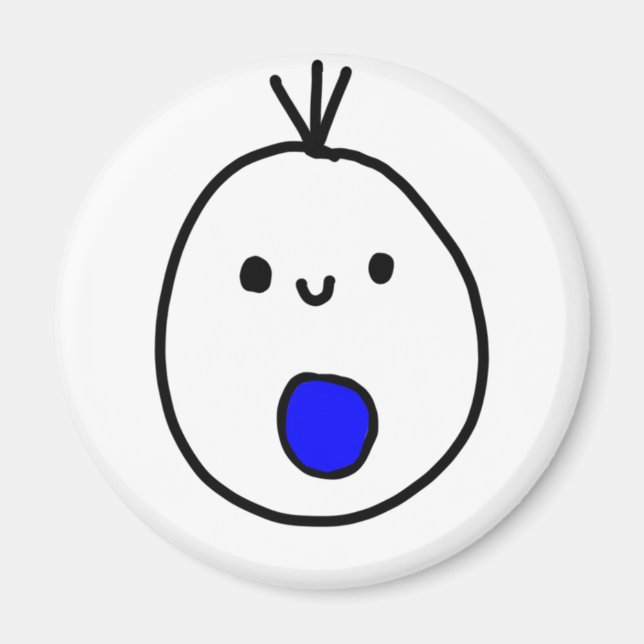 Tufty magnet (Framsidan)