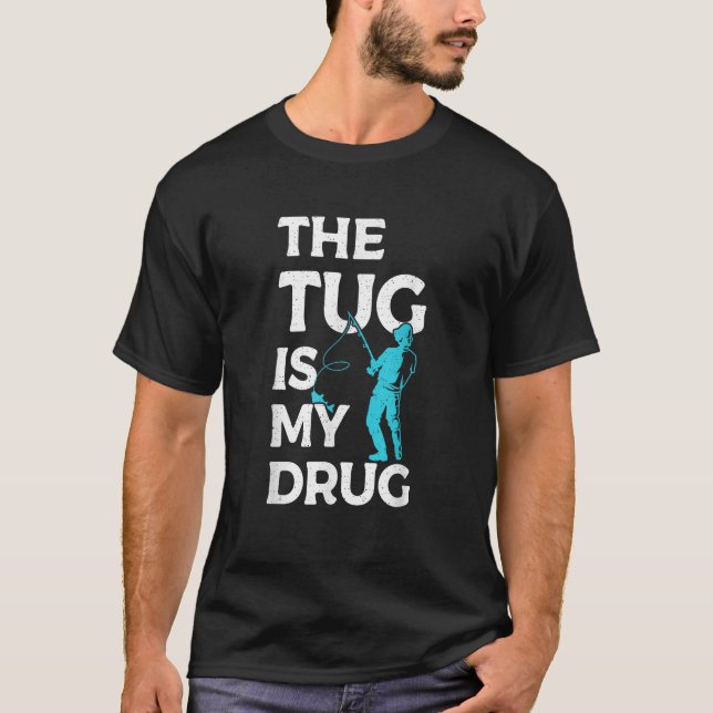Tug är mitt knöljakt t shirt (Framsida)