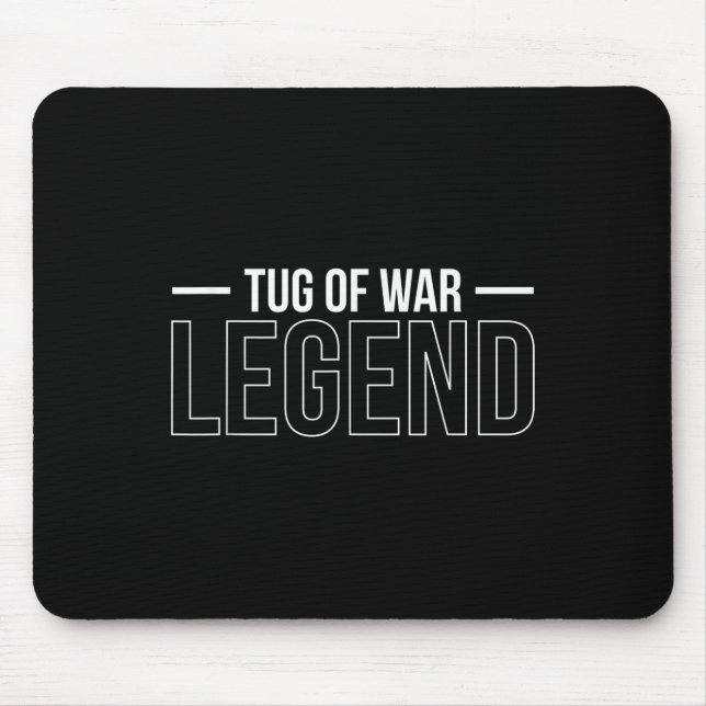 Tug av Krig-legendrör av Krig-ropålning Musmatta (Framsidan)
