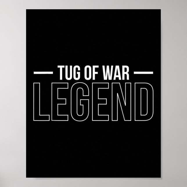 Tug av Krig-legendrör av Krig-ropålning Poster (Framsidan)