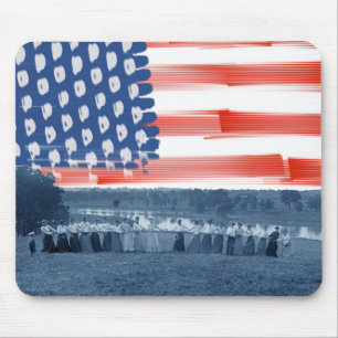 Tug av Krig Tug O Krig Women 1890's American Flagg Musmatta