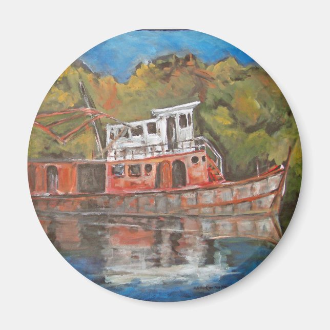 Tug Boat Magnet (Framsidan)