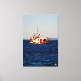 Tug Boat på Mutiny Bay #2 Canvastryck