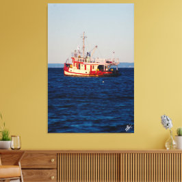 Tug Boat på Mutiny Bay #2 Canvastryck