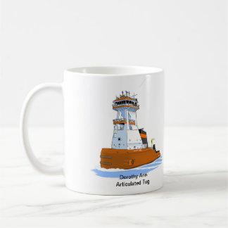 Tug Dorothy Ann och barge Pathfinder Kaffemugg