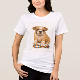 Tug Life - Bulldog-Valp med attityder T Shirt