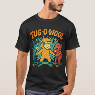Tug-O-Wool Policy Sheep Funny T-Shirt