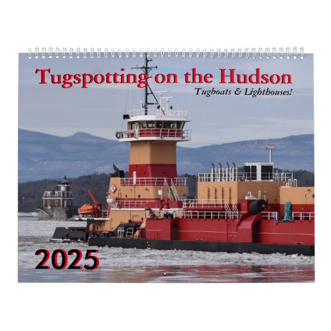 Tugboat and Lighthouses 2025 Kalender (Omslag)