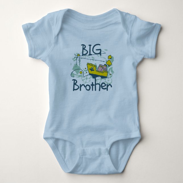 Tugboat Big Brother Tee Shirt (Framsida)