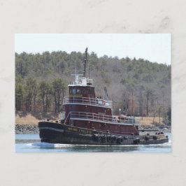 Tugboat Marjorie B McAllister på Kaptorns vykort