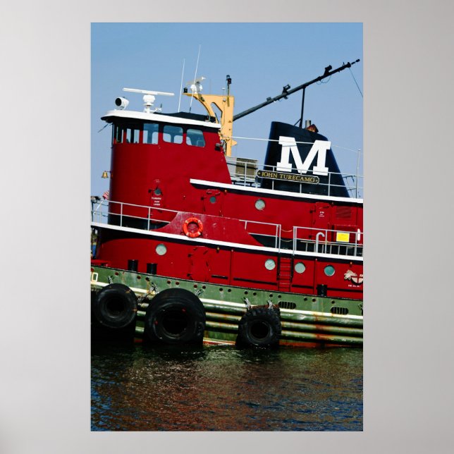 Tugboat Poster (Framsidan)