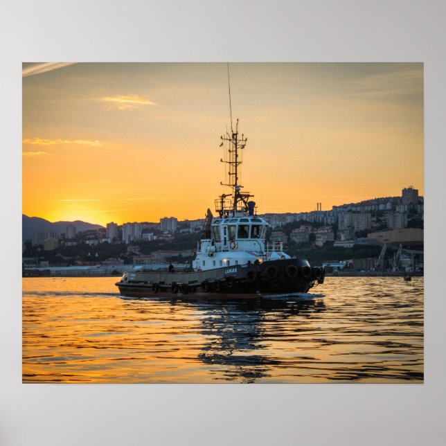 Tugboat Poster (Framsidan)