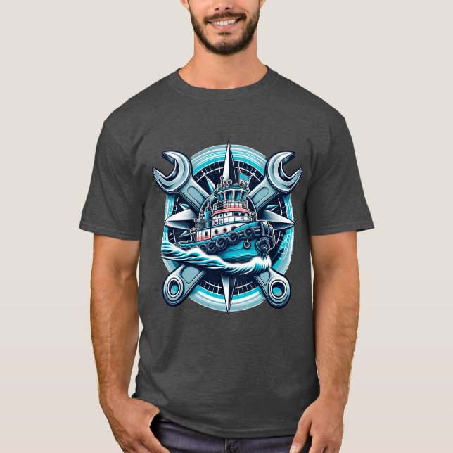 TUGBOAT STYLE T SHIRT (Framsida)
