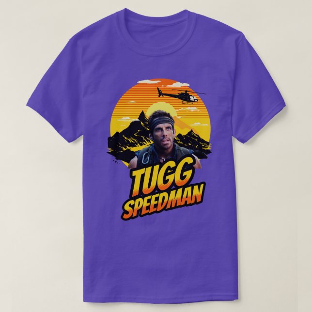 Tugg Speedman Tropik Thunder T Shirt (Design framsida)