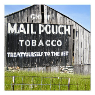 Tugga Mail Pouch Tobak - Behandla Dig Själv med de Fototryck