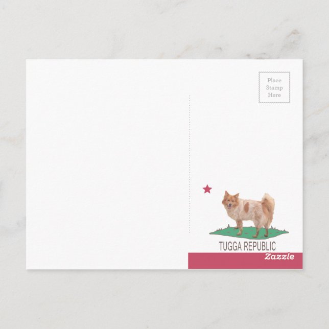 TUGGA REPUBLIKEN VYKORT (Baksida)