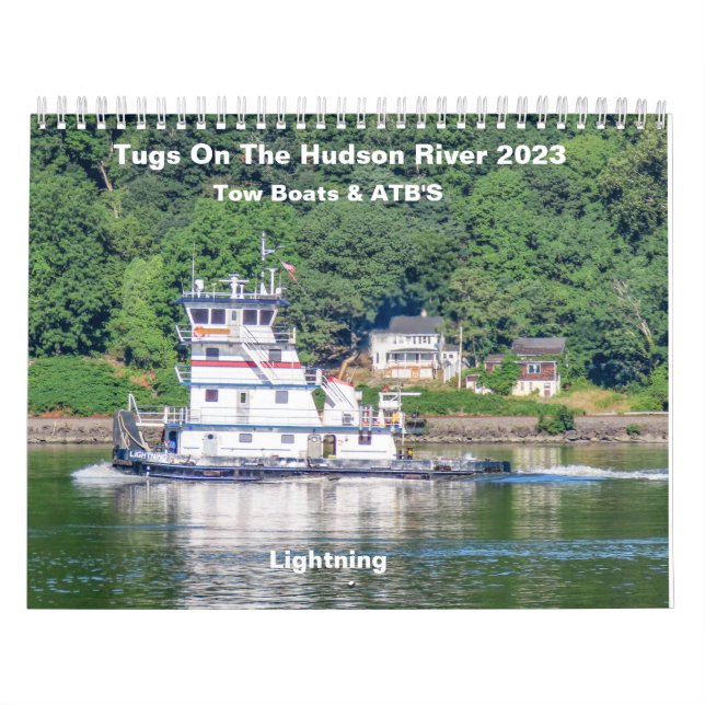 Tuggar på Hudson River 2023 Towships & ATB's Kalender (Omslag)