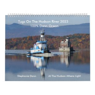 Tuggar på Hudsonfloden 2023 100 % Dann Ocean Kalender