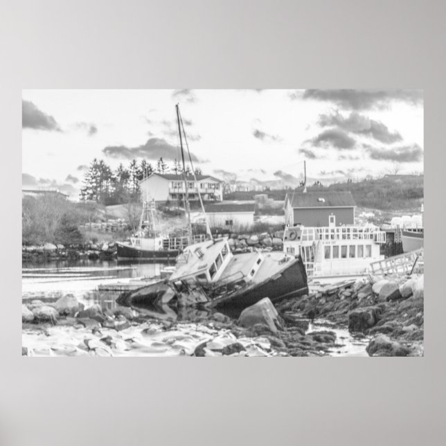 Tugger's Last stand (b&w) Poster (Framsidan)