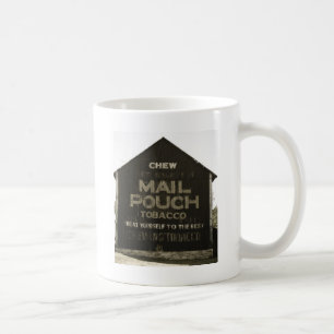 Tuggningen postar påsetobak - antikt kaffemugg