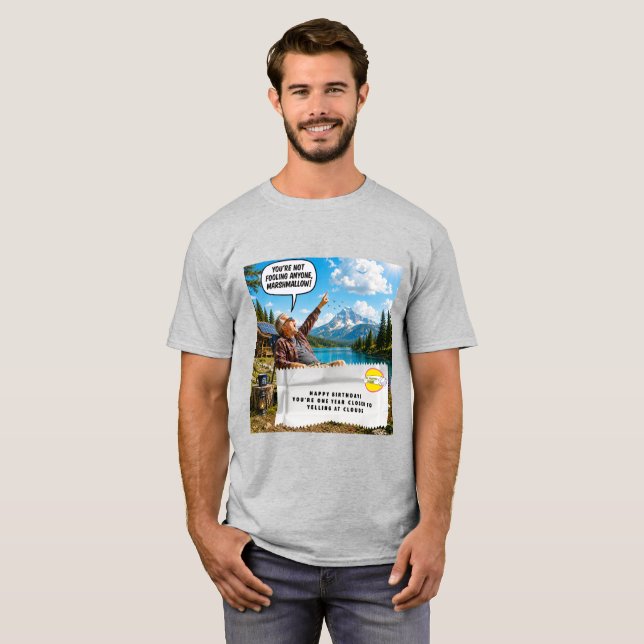 Tuggummifodral skämt t shirt (Hel framsida)