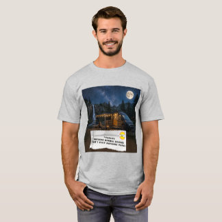 Tuggummipapper Skämt #Vanlife T-Shirt