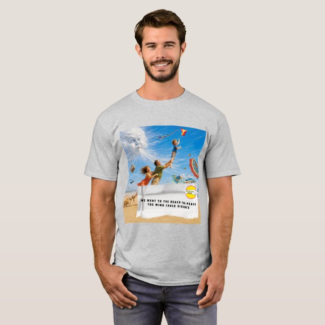 Tuggummipappersskämt T Shirt (Hel framsida)