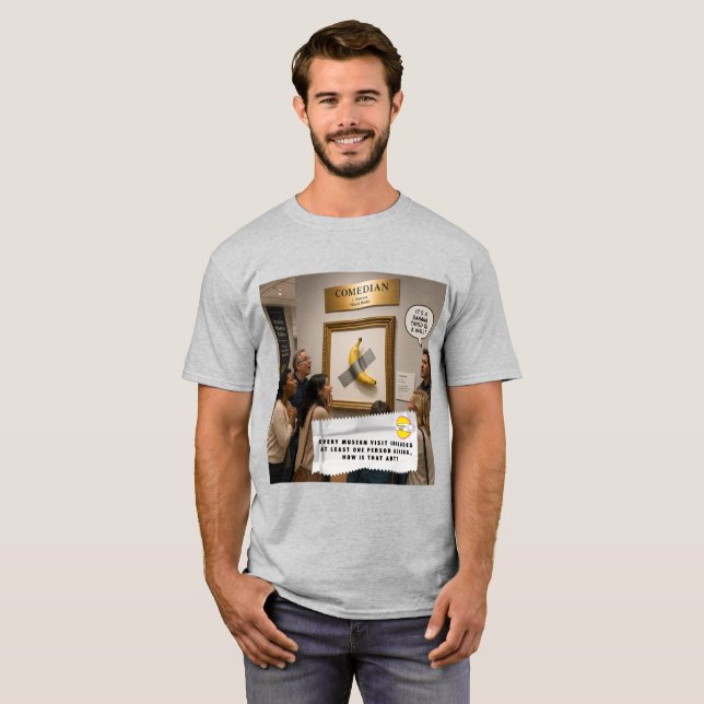 Tuggummipappersskämt T Shirt (Hel framsida)