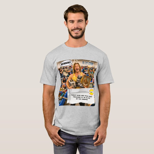Tuggummipappersskämt T Shirt (Hel framsida)