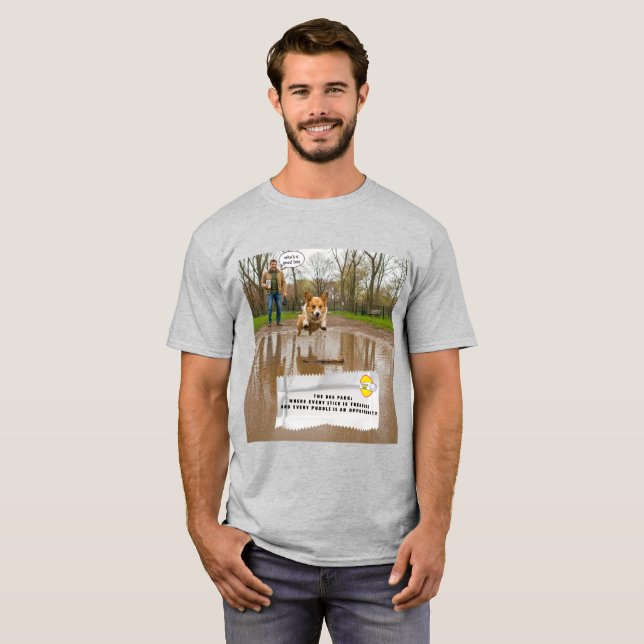 Tuggummiuppslagsskämt T Shirt (Hel framsida)