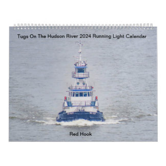 Tugs på Hudson River Running Light 2024 Kalender