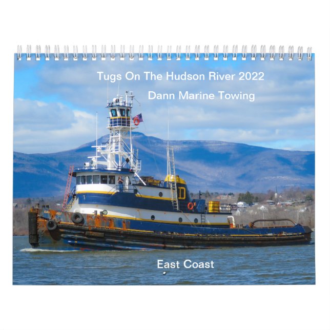 Tugs på Hudsonfloden 2022 Dann Marine Twing  Kalender (Omslag)