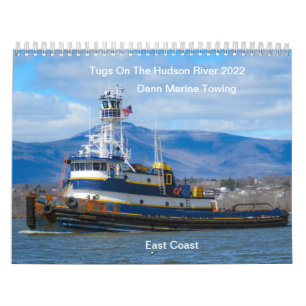 Tugs på Hudsonfloden 2022 Dann Marine Twing Kalender