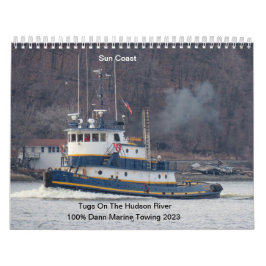 Tugs på Hudsonfloden 2023 Dann Marine Twing Kalender