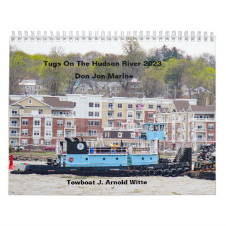 Tugs på Hudsonfloden 2023 Don Jon Marine Kalender